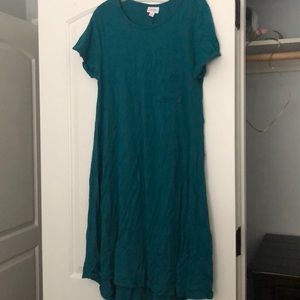 Blue green Carly dress
